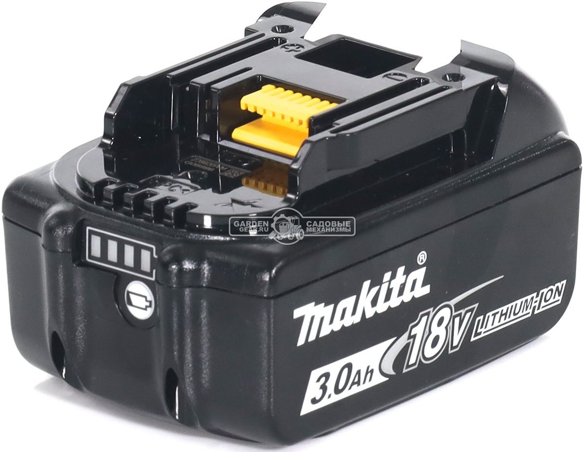 Аккумулятор Makita BL1830B (LXT 18В, 3.0 А/ч)