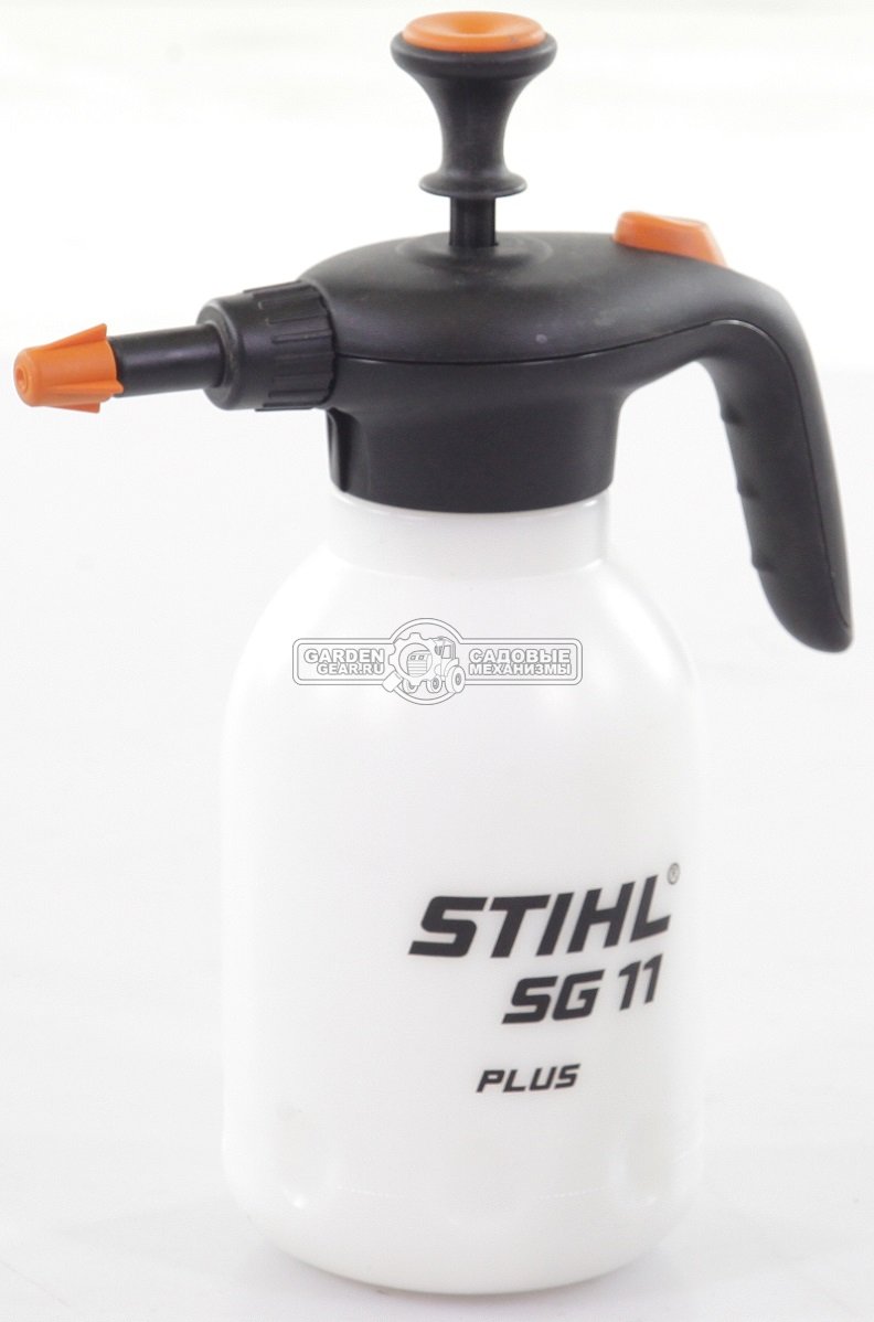 Опрыскиватель ручной Stihl SG 11 Plus для работы с агрессивными жидкостями (ITA, 3 бар, 1,5 л., 0,47 кг.)