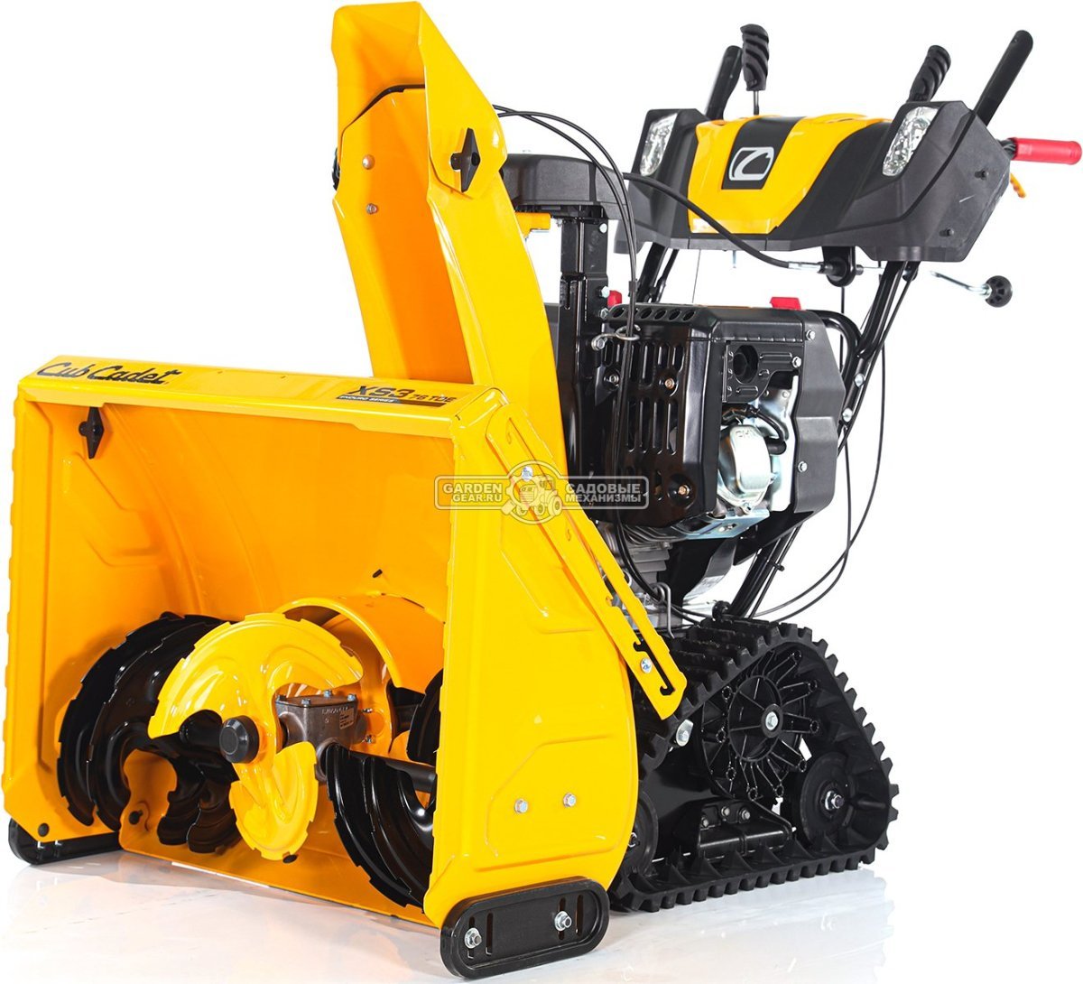 Снегоуборщик Cub Cadet XS3 76 TDE трехступенчатый (USA, 76 см, ThorX, 420 см3, эл/стартер 220В, LED фара, 3-х угольные гусеницы, 125 кг)