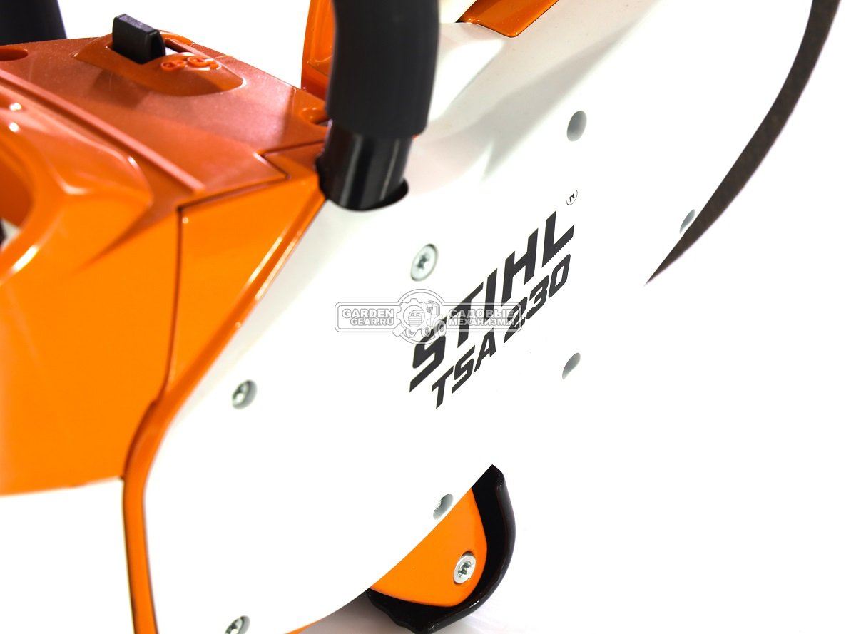 Аккумуляторное абразивно-отрезное устройство (резчик) Stihl TSA 230 SET c AP300 и AL500 (36В Pro, диам. 230 мм., глубина 70 мм., 3.9 кг)