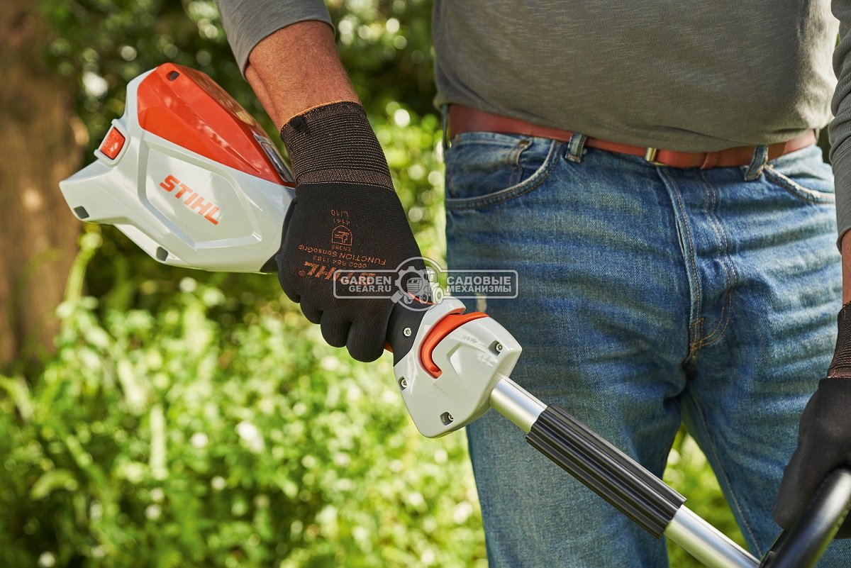 Аккумуляторная мотокоса Stihl FSA 60 R с АКБ AK20 и ЗУ AL101 (AUT, Compact 36В, AutoCut C 6-2, леска 2,0 мм., 4,5 кг.)