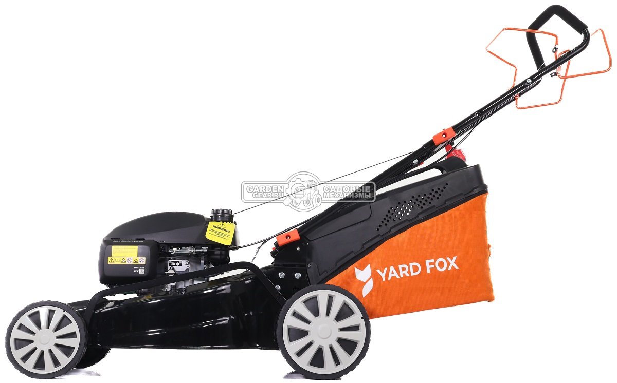 Газонокосилка бензиновая Yard Fox 55SH HW (PRC, 55 см, Honda GCV200, 201 см3, сталь, 3 в 1, 65 л, 36,8 кг)