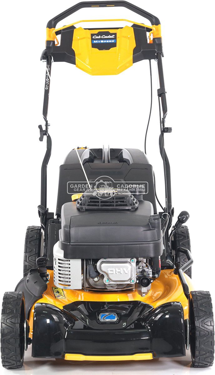 Газонокосилка бензиновая Cub Cadet LM3 ER53S (HUN, 53 см., Kawasaki FJ180V, 179 куб.см., сталь, 70 л., вариатор MySpeed, 4 в 1, 46 кг.)