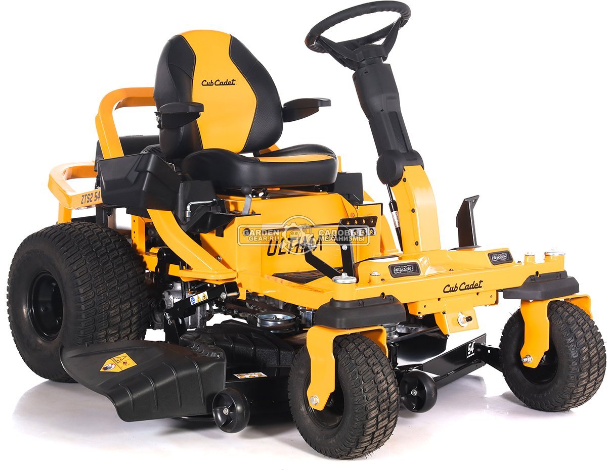 Садовый райдер Cub Cadet ZTS2 54 Ultima с нулевым радиусом разворота (USA, Kohler KT735, V-Twin, 725 куб.см., гидростатика, ширина 137 см., 265 кг.)