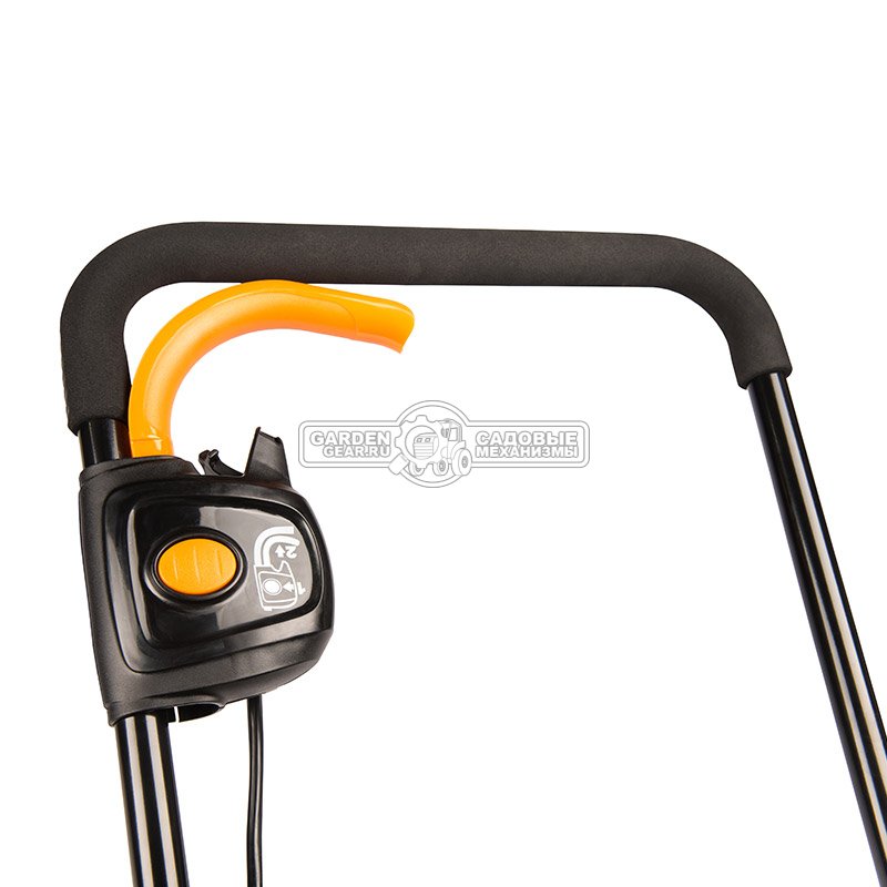 Газонокосилка электрическая Worx WG713E (PRC, 1200 Вт., 34 см., пластик, травосборник 30 л., мульчирование, 11 кг)