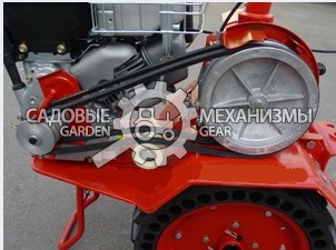 Мотоблок Агат Х6 Honda GC-190 6.0 (RUS, бензин, колеса 4.00х8, 190 куб.см., 6.0 л.с., 4 фрезы/60 см, передачи 2+1, 85 кг)