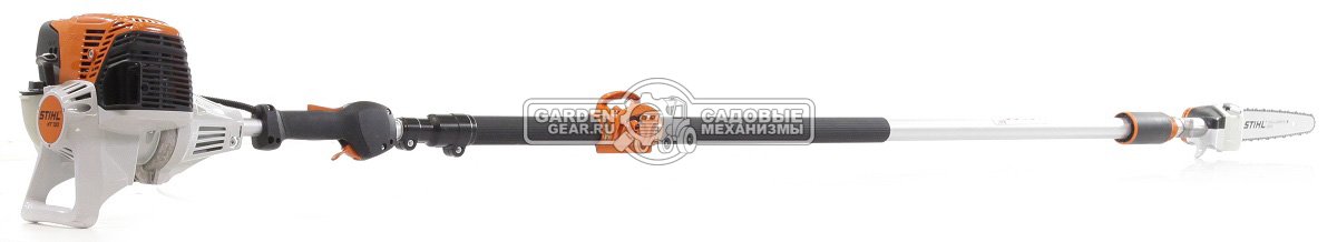 Высоторез бензиновый Stihl HT 133 12&quot; телескопический (USA, 36,3 куб.см., 1,4 кВт/1,9 л.с., 4-Mix, 1/4&quot;, 1,1 мм., 64E, длина 270-390 см., 7,2 кг.)