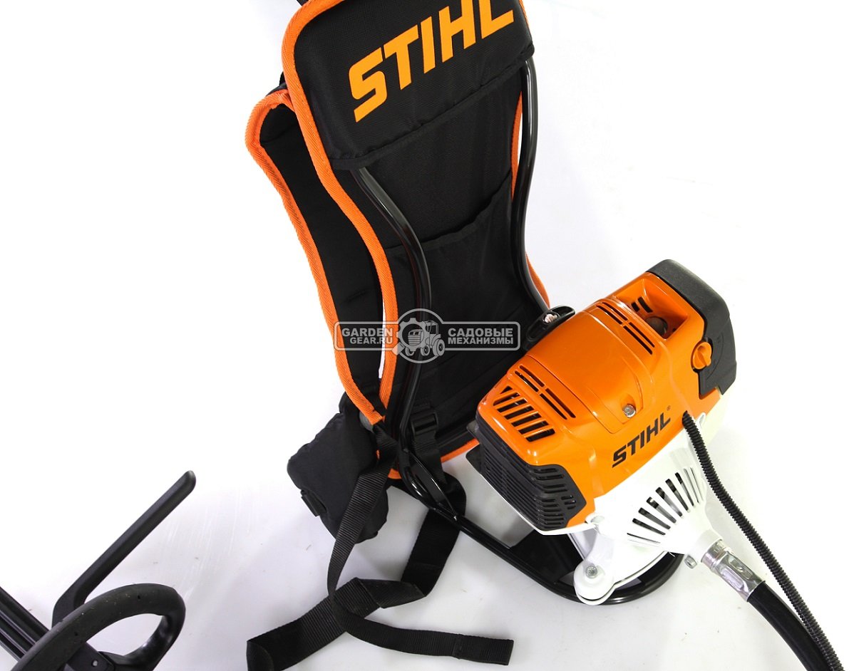 Бензокоса ранцевая Stihl FR 131 T (USA, 36,3 куб.см., 1,4 кВт/1,9 л.с., 4-MIX, нож DM 2F-230, леска 2,4 мм. - опция, 9,6 кг.)