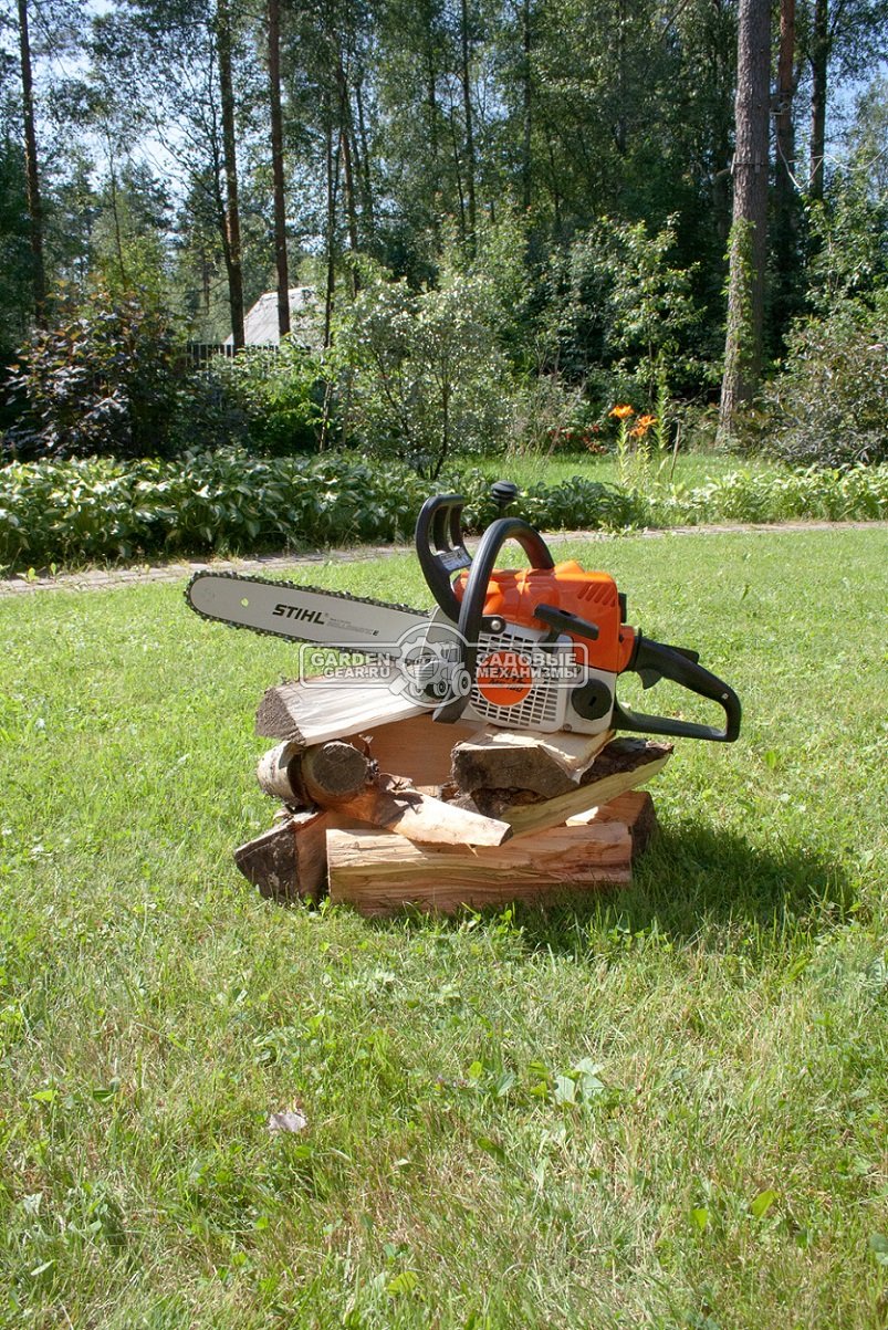 Бензопила Stihl MS 180 C-BE 14&quot; (PRC, 31,8 куб.см., 1,5 кВт/2,0 л.с., Ergostart, 3/8&quot;, 1,3 мм., 50E, 3,9 кг.)