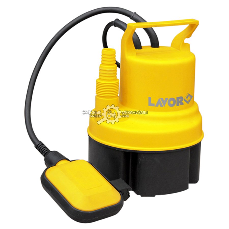 Дренажный насос Lavor EDP 5000 для чистой воды (PRC, 350 Вт; 6,5 м; 5000 л/час; 3,5 кг.)