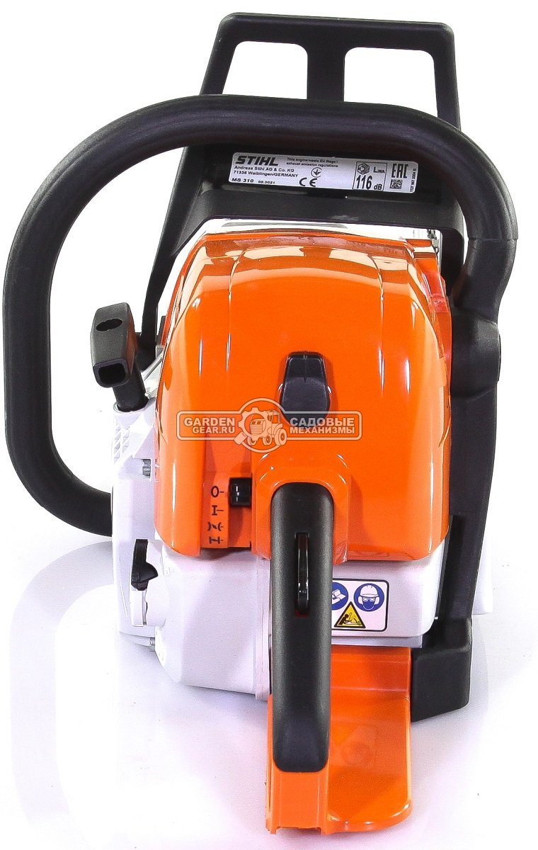 Бензопила Stihl MS 310 16&quot; (BRA, 59,0 куб.см., 3,2 кВт/4,4 л.с., 3/8&quot;, 1,6 мм., 60E, 5,9 кг.)