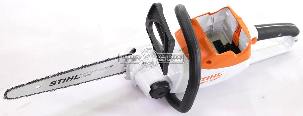 Аккумуляторная цепная пила Stihl MSA 120 C-B 12&quot; SET c 2xАК20 и AL101 (AUT, Compact 36В, 1/4&quot;P, 1,1 мм., 64E, 3,9 кг.)