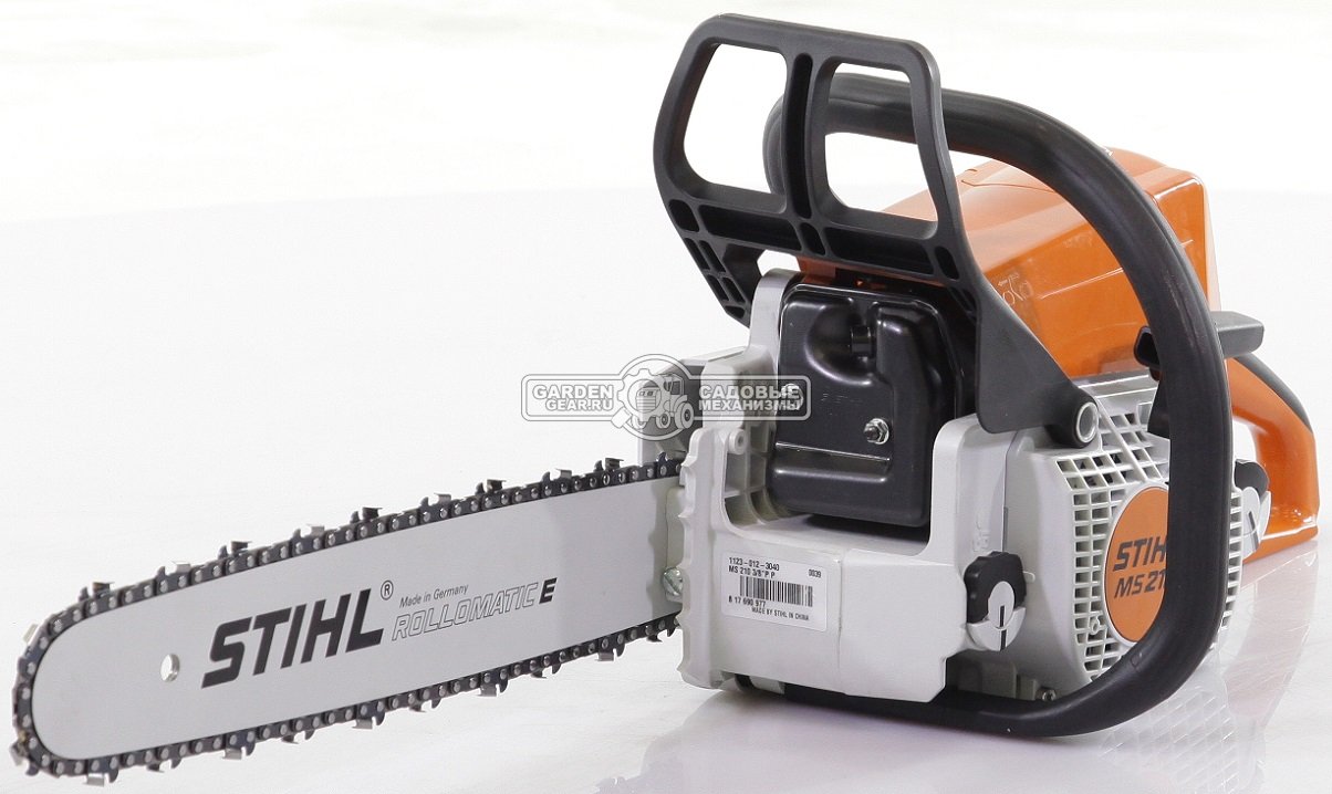 Бензопила Stihl MS 210 16&quot; (PRC, 35,2 куб.см., 1,6 кВт/2,2 л.с., 3/8&quot;, 1,3 мм., 55E, 4,4 кг.)