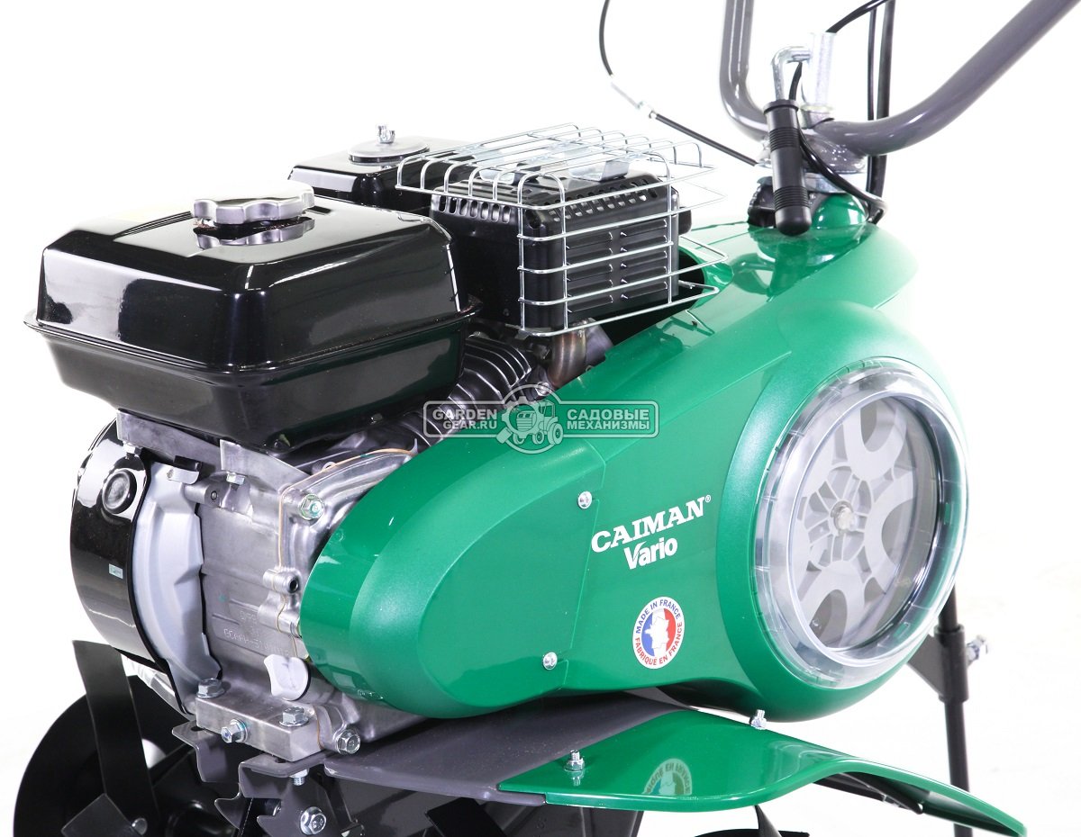 Мотоблок Caiman Vario 60H TWK+ 4.0-8 (FRA, Honda GX160, 163 куб.см., 2 вперед/1 назад, 60-90 см., колеса - 4.0-8, 73 кг.)