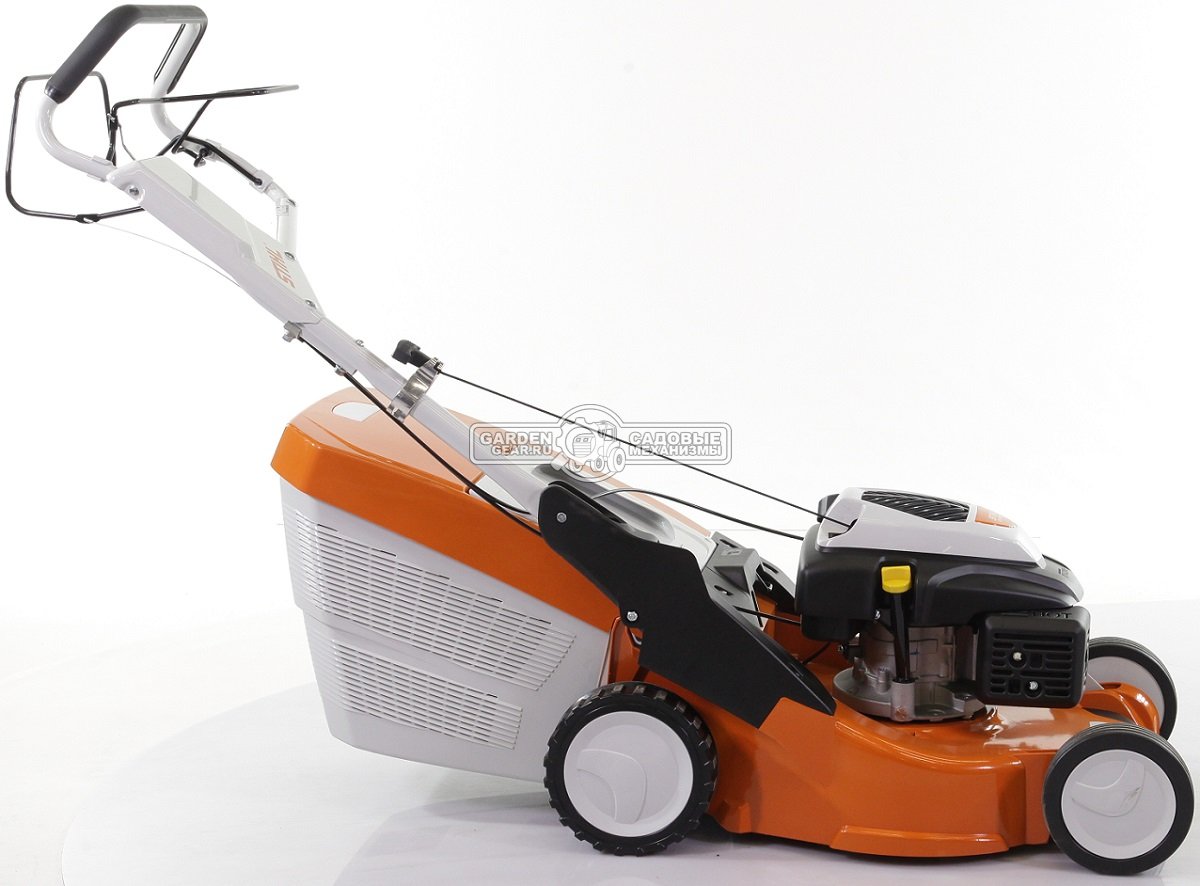 Газонокосилка бензиновая Stihl RM 650.0 T (AUT, самоходная задний привод, 48 см, Kohler XT800, 173 куб.см., алюминий, 70 л, 45 кг.)