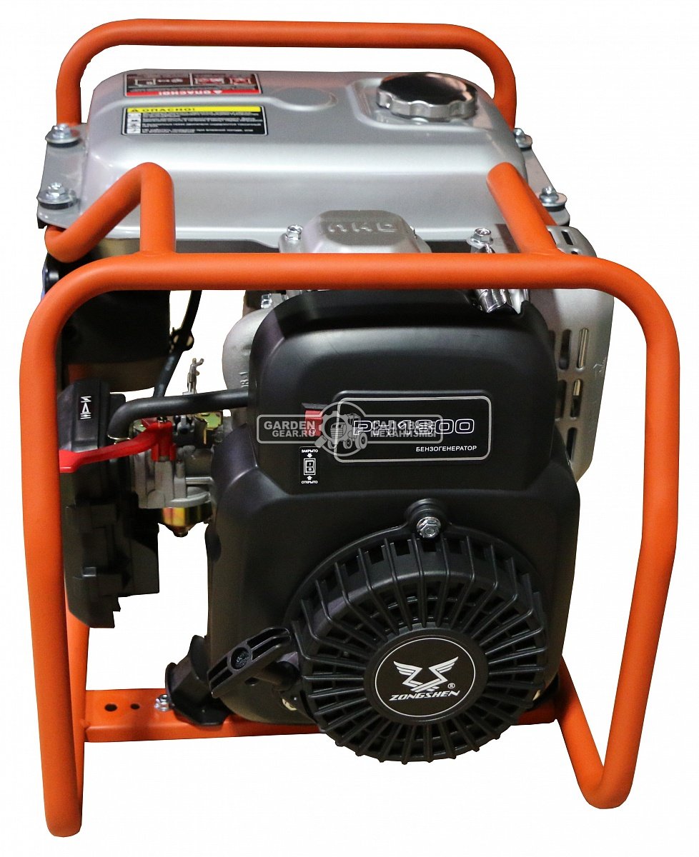 Бензиновый генератор Zongshen Standart PB 6000 (PRC, 420 см3, 5.0/5.5 кВт, 27 л, 70.5 кг)