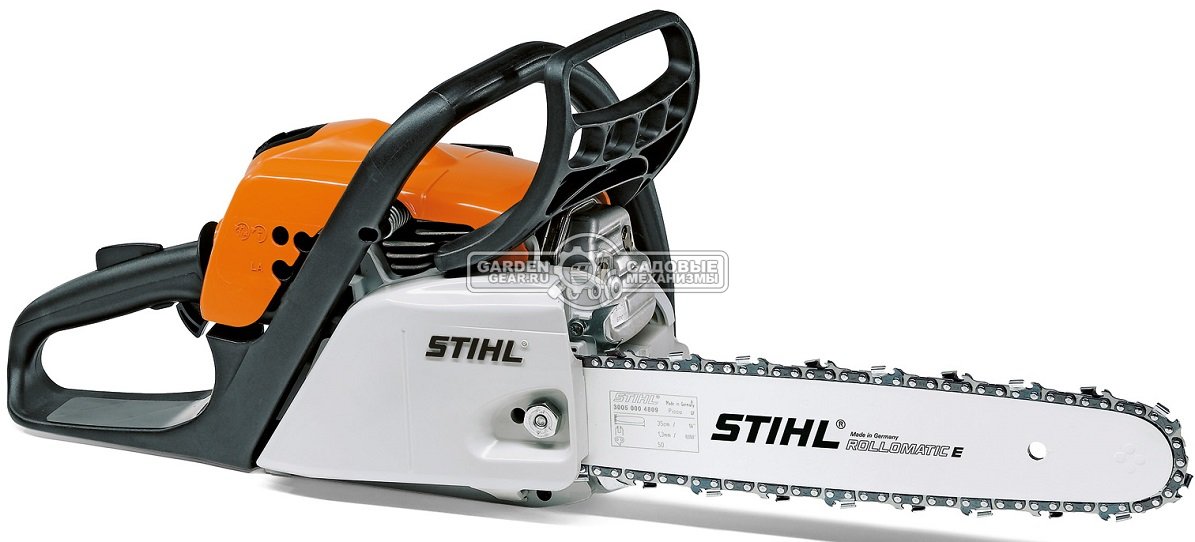 Бензопила Stihl MS 211 16&quot; (USA, 35,2 куб.см., 1,7 кВт/2,3 л.с., 2-MIX, 3/8&quot;, 1,3 мм., 55E, 4,3 кг.)