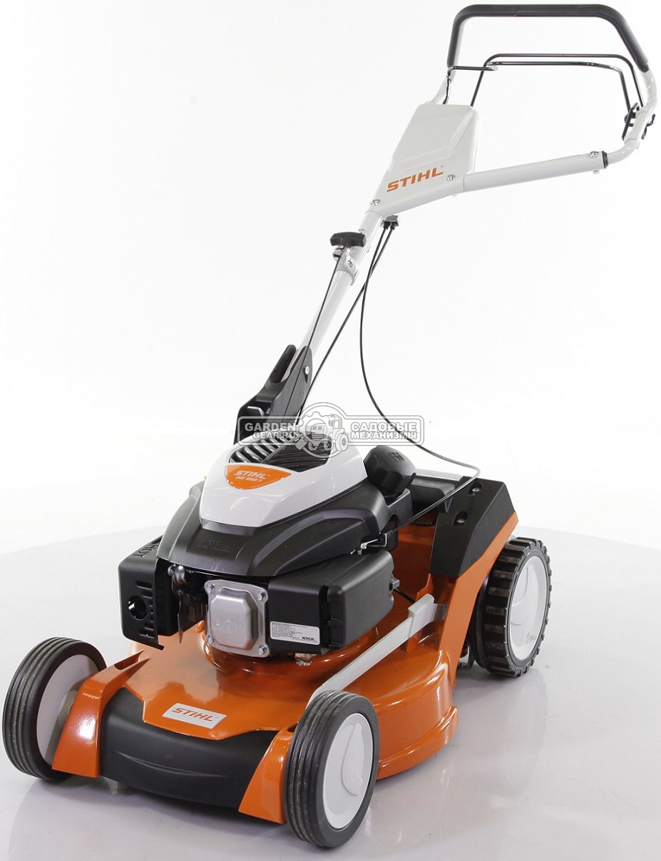 Газонокосилка бензиновая Stihl RM 650.0 T (AUT, самоходная задний привод, 48 см, Kohler XT800, 173 куб.см., алюминий, 70 л, 45 кг.)