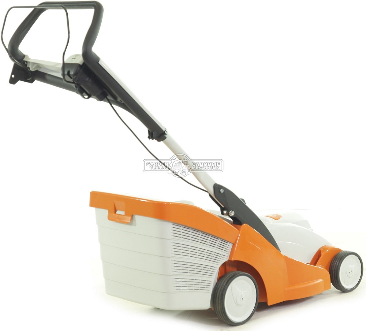 Газонокосилка электрическая Stihl RME 339.0 С (AUT, 1200 Вт., 37 см., несамоходная, травосборник 40 л., пластик, монорукоятка, 14 кг.)