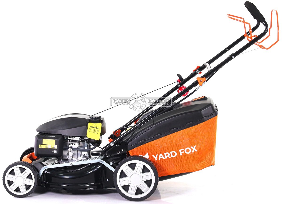 Газонокосилка бензиновая Yard Fox 46SH (PRC, 46 см, Honda GCV145, 145 см3, сталь, 3 в 1, 60 л, 27.9 кг)