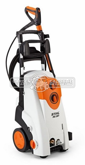 Мойка высокого давления Stihl RE 281 профес. 380В (4.2 кВт, 20-160/250 Бар, 700/760 л/ч, шланг 10 м, 37 кг)