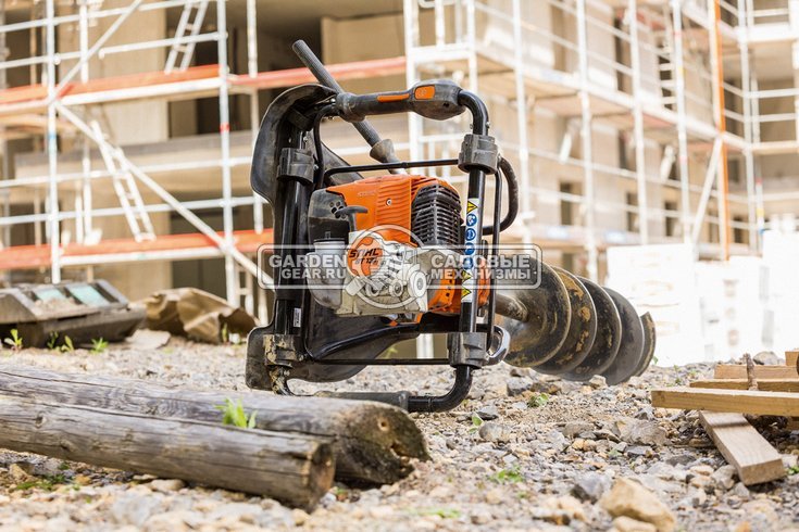 Бензобур Stihl BT 131 (USA, 36,3 куб.см., 1,4кВт./1,9 л.с., для одного оператора, 10 кг.)