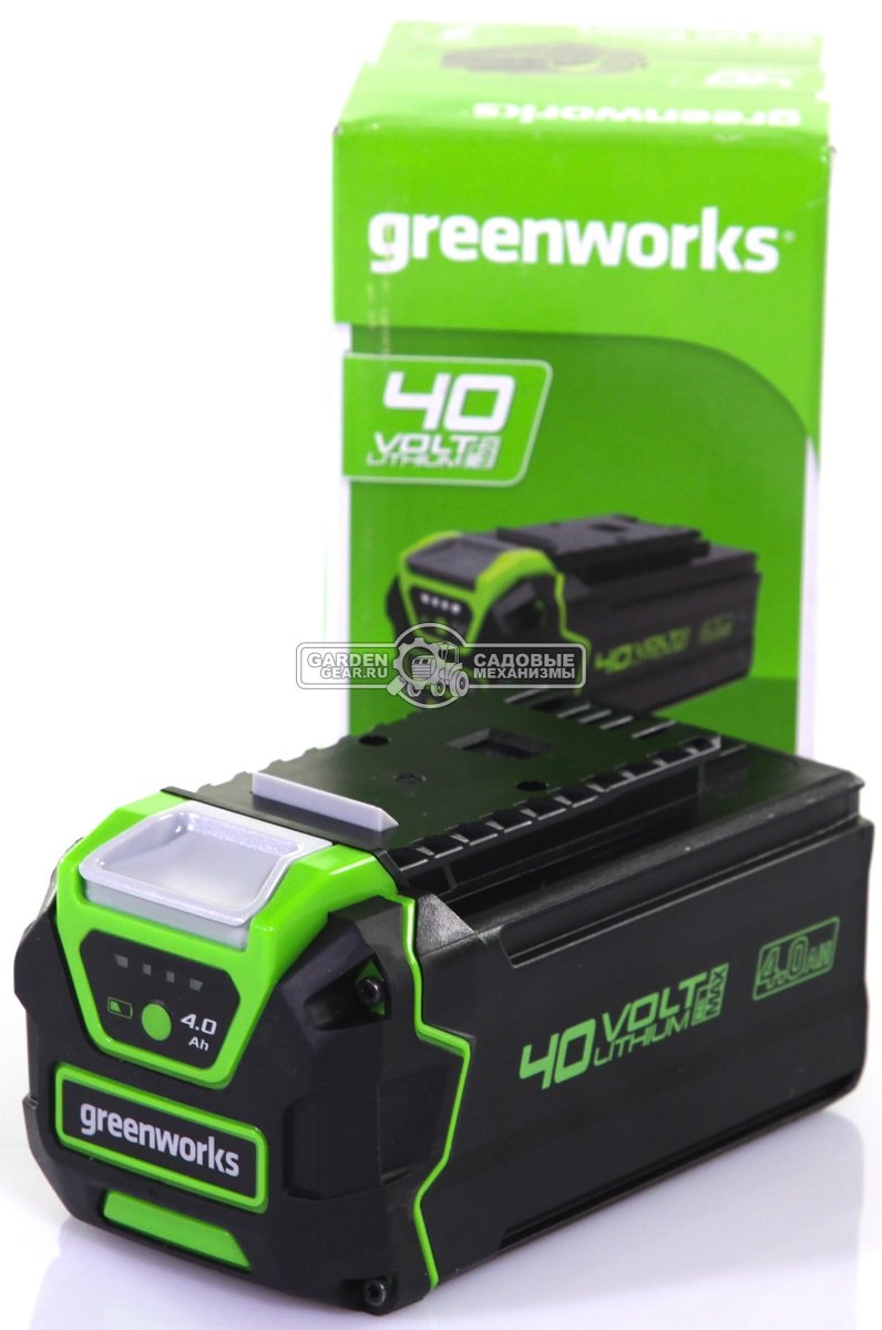 Аккумулятор GreenWorks G40USB4 с USB разъемом (PRC, Li-ion, 40V, 4 А/ч)