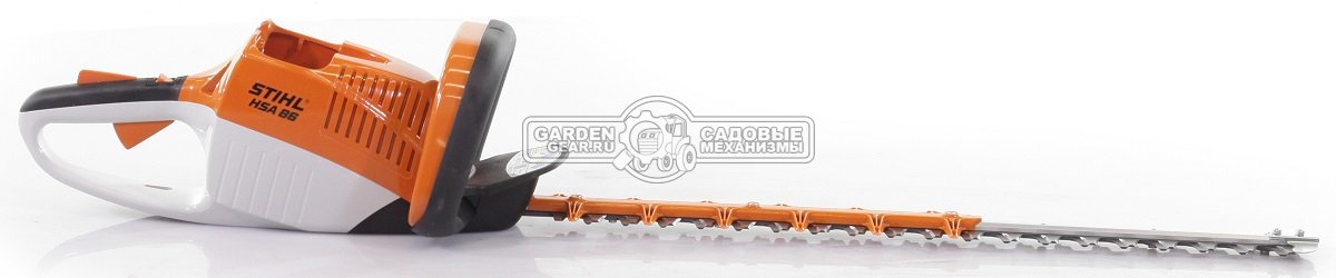 Кусторез аккумуляторный Stihl HSA 86 SET c AP200 и AL300 (AUT, 36В Pro, длина реза 62 см, расстояние между зубьями 33 мм., 3.3 кг)