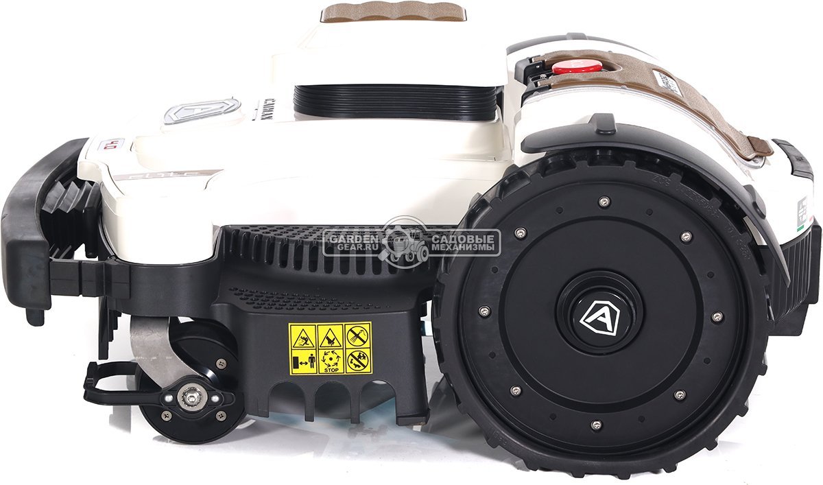 Газонокосилка робот Caiman Ambrogio 4.0 Elite Premium (ITA, площадь газона до 3200 м2, нож 25 см, GPS, Bluetooth, алгоритм умной стрижки, вес 15,8 кг)