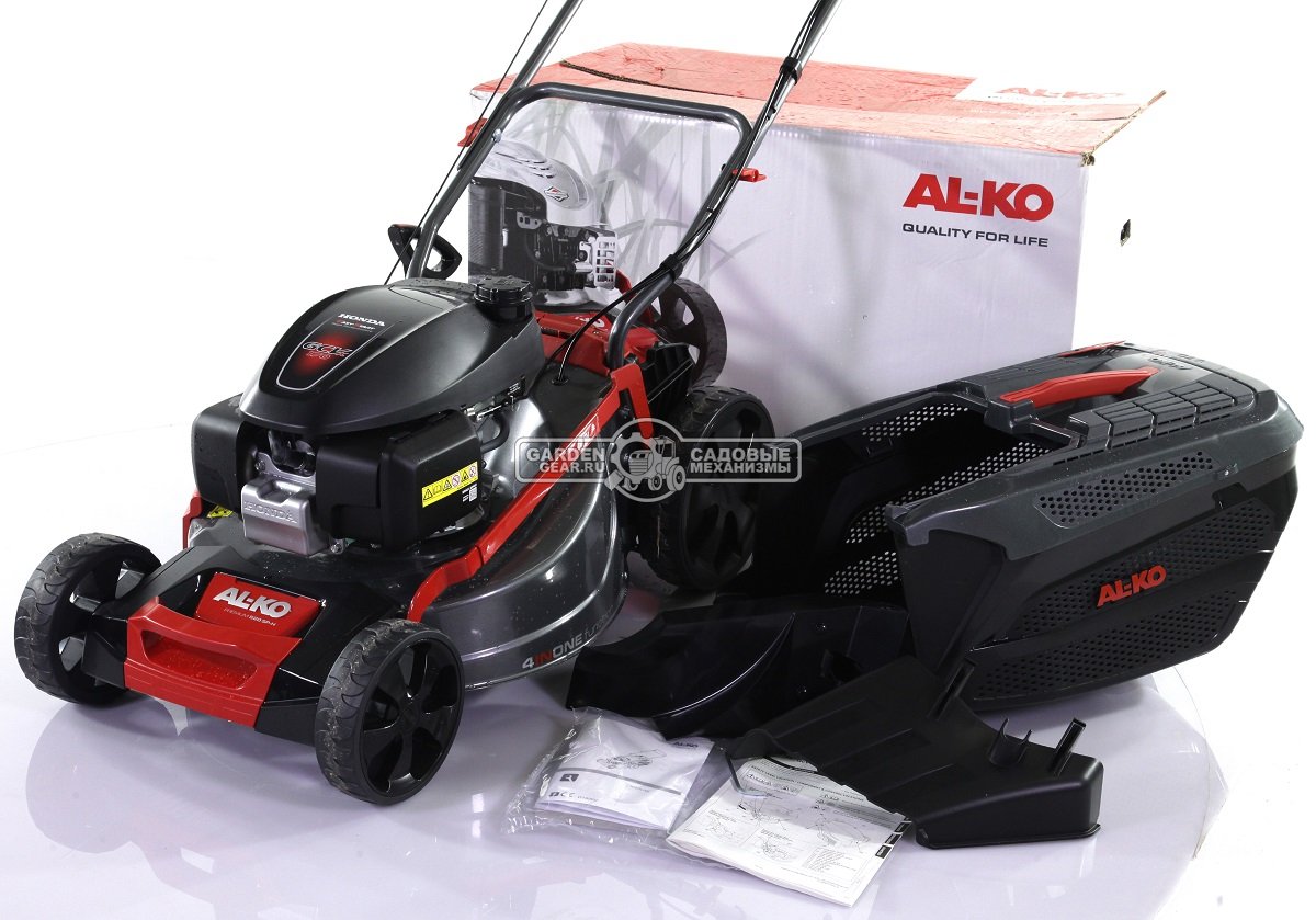 Газонокосилка бензиновая Al-ko Premium 520 SP-H (AUT, 51 см, Honda GCVx, 167 см3, сталь, 3 в 1, 70 л, 36.5 кг)