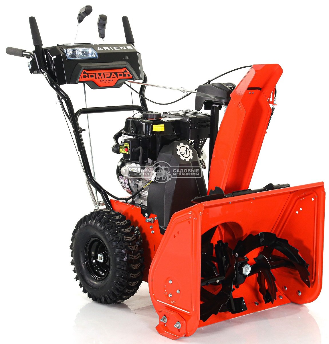 Снегоуборщик Ariens ST 24 DLE Compact (USA, 60,9 см., Ariens AX, 208 см3, эл/стартер 220В, AutoTurn, фара, 81,6 кг.)