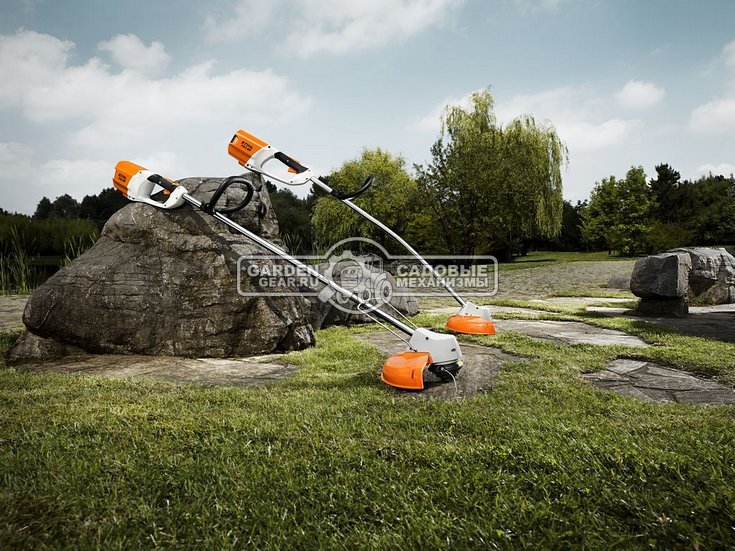 Аккумуляторная мотокоса Stihl FSA 85 SET c АКБ AP200 и ЗУ AL101 (AUT, 36В Pro, AutoCut C 4-2, леска 2.0 мм., 2,8 кг.)