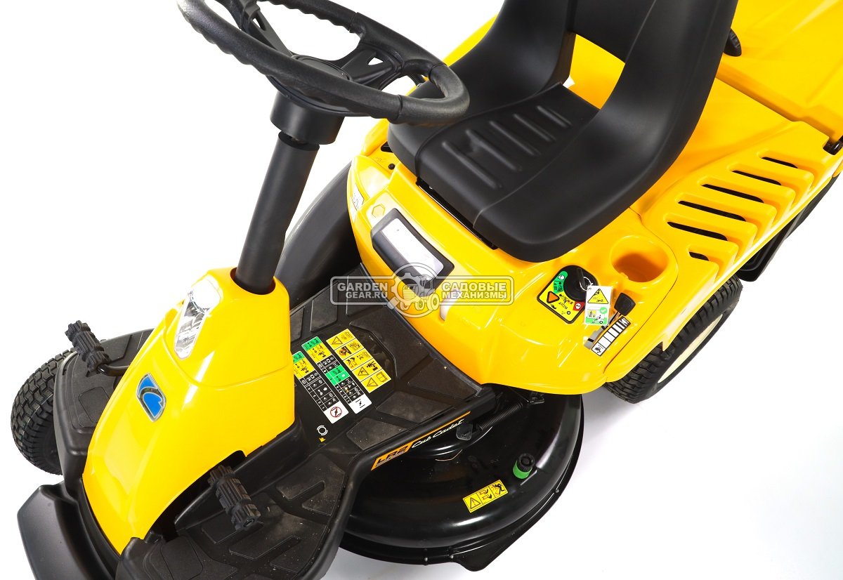 Садовый минирайдер Cub Cadet Minirider LR2 NR76 (USA, Cub Cadet, 420 куб.см., гидростатика, травосборник 200 л., ширина кошения 76 см, 172 кг)