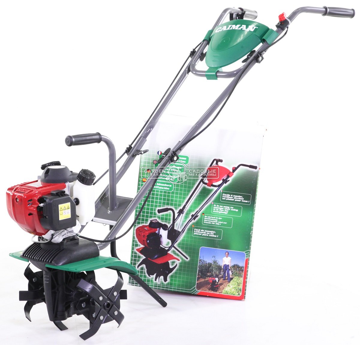 Культиватор Caiman Supertiller MB 25H (FRA, Honda GX25, 25 куб.см., 1 вперед, 28 см., 12 кг.)