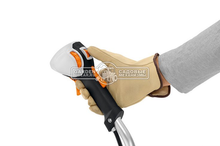 Аккумуляторная мотокоса Stihl FSA 90 SET c АКБ AP300 и ЗУ AL300 (AUT, 36В Pro, 2-х лопастной нож, леска - опция, Т-рукоятка, 3,2 кг.)