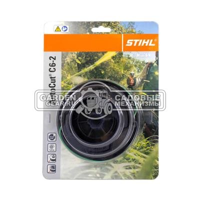 Триммерная головка Stihl AutoCut C 6-2 для FS 38 / 40 / 45 С-Е / FSE 60 / 71 / 81 (регулировка нажатием, 2,0 - 2,4 мм.)