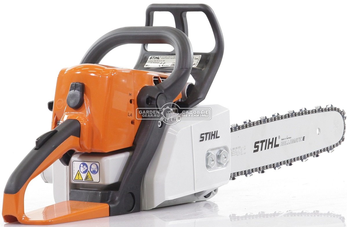 Бензопила Stihl MS 210 14&quot; (PRC, 35,2 куб.см., 1,6 кВт/2,2 л.с., 3/8&quot;, 1,3 мм., 50E, 4,4 кг.)