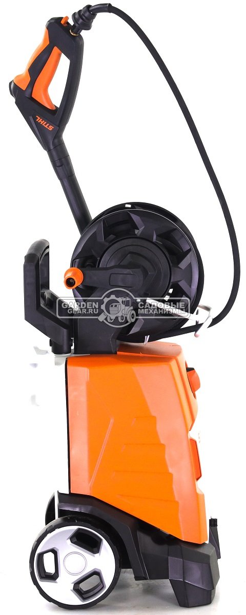 Мойка высокого давления Stihl RE 140 Plus (PRC, 10-145/180 Бар, 430/510 л/ч., барабан + шланг 10 м., 22,7 кг.)