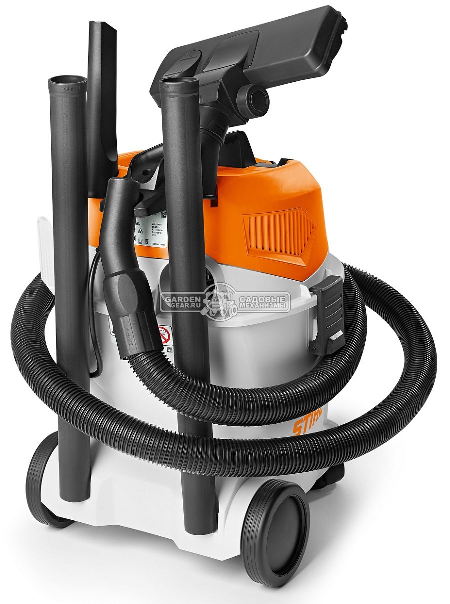 Пылесос Stihl SE 33 (PRC, 1,4 кВт., 210 мБар., 12 л., шланг 2 м., 5,4 кг.)