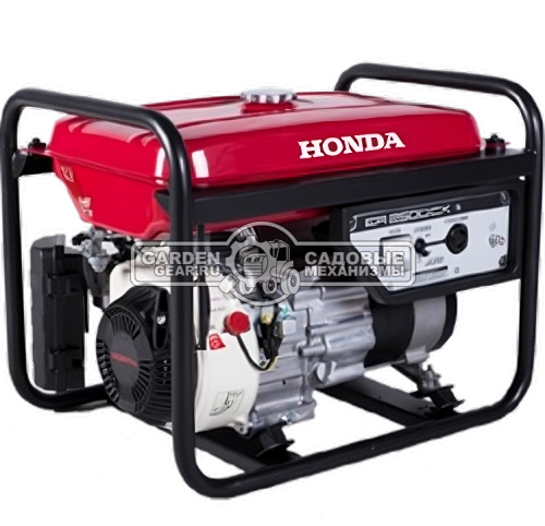 Бензиновый генератор Honda ER 2500 CXRH (PRC, Honda GP160, 163 см3, 2.0/2.2 кВт, 14.5 л, 40 кг)