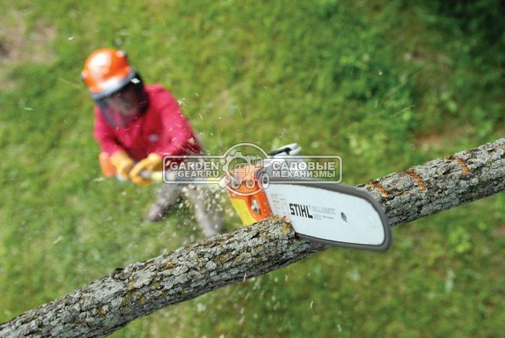 Высоторез бензиновый Stihl HT 103 12&quot; телескопический (USA, 31,4 куб.см., 1,05 кВт/1,4 л.с., 4-Mix, 1/4&quot;, 1,1 мм., 64E, длина 270-390 см., 7,2 кг.)