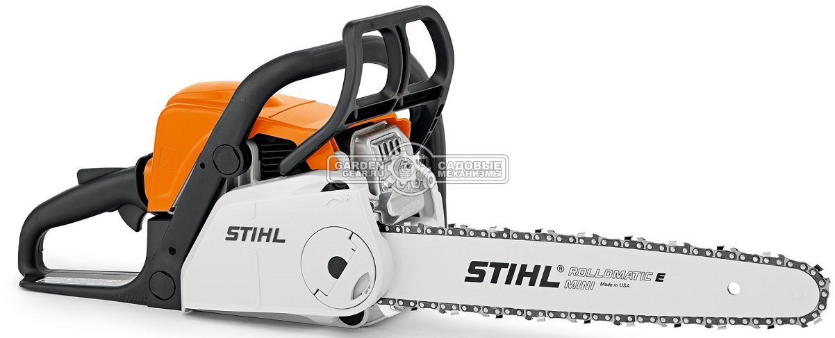 Бензопила Stihl MS 180 C-BE 16&quot; (PRC, 31,8 куб.см., 1,5 кВт/2,0 л.с., Ergostart, 3/8&quot;, 1,3 мм., 55E, 3,9 кг.)