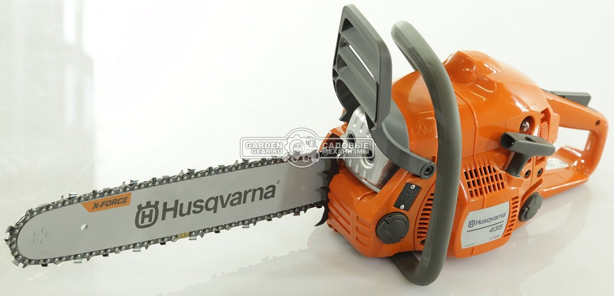 Бензопила Husqvarna 435 II 15&quot; (SWE, 40.9 куб.см., 1.6 кВт/2.2 л.с., X-Torq, 0.325-1.3-64, 4.2 кг)