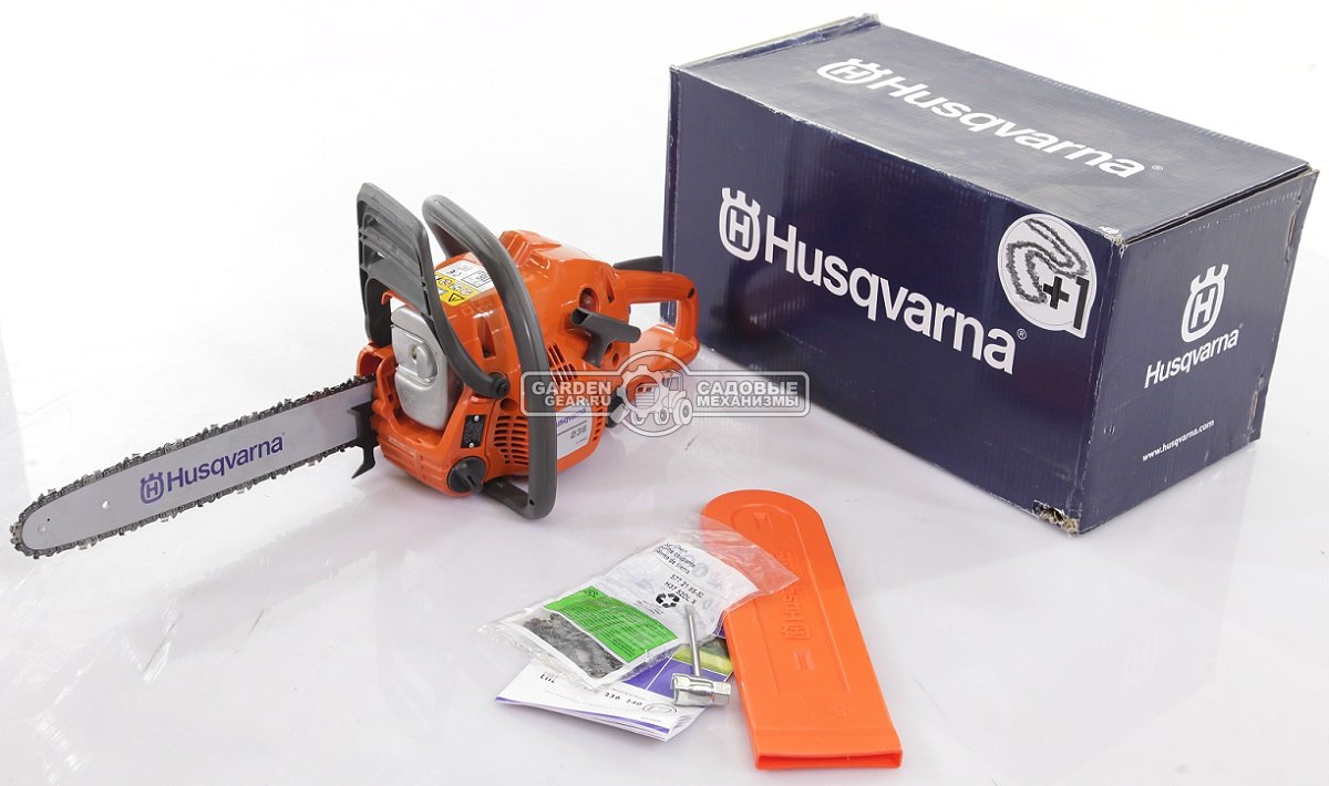 Бензопила Husqvarna 236 14&quot; + дополнительная цепь (PRC, 38,2 куб.см., 1,4 кВт/1,9 л.с., X-Torq 4,7 кг.)