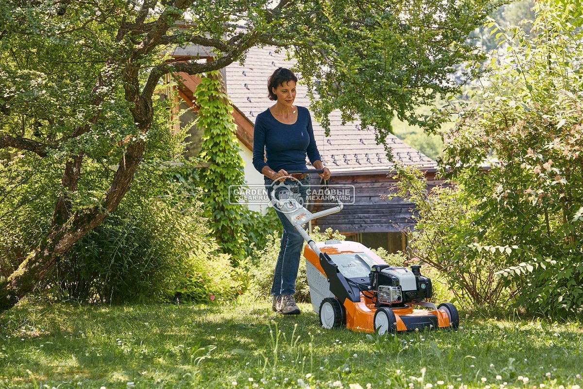 Газонокосилка бензиновая Stihl RM 655.0 V (AUT, самоходная задний привод, 53 см, Kohler XT800, 173 см3, алюминий, 70 л, вариатор, 46 кг.)