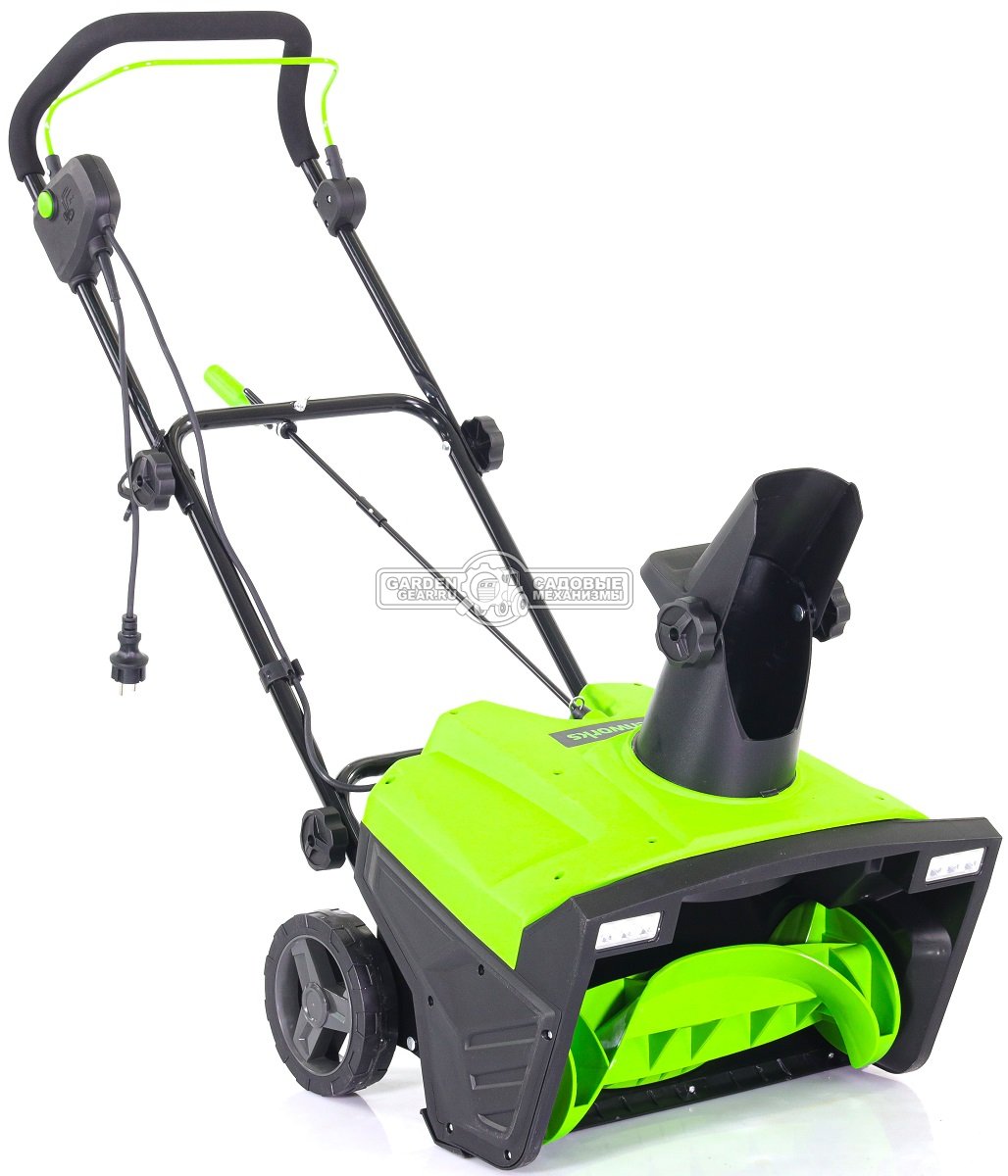 Снегоуборщик электрический GreenWorks SN2300 (PRC, 51 см, 2300 Вт, фара, 13.2 кг)