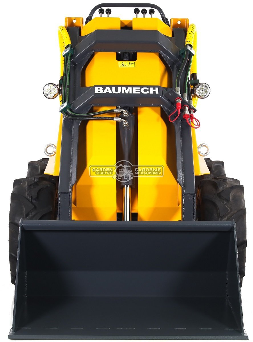 Универсальная машина мини-погрузчик Baumech ML-02 + ковш универсальный 90 см., с двигателем Zongshen GB460E