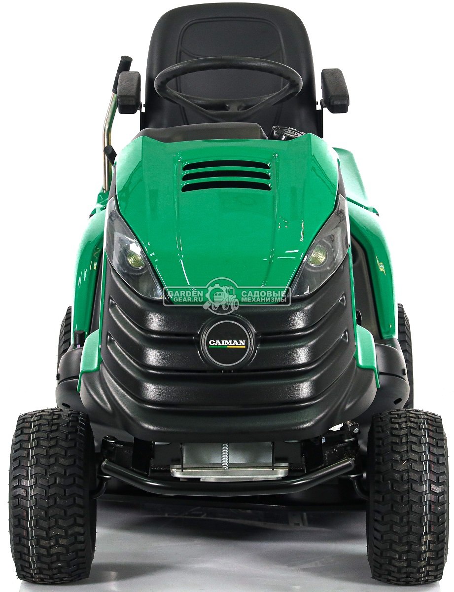 Садовый трактор Caiman Rapido Eco 2WD 97D2K (CZE, Kawasaki FS600V, 603 куб.см., гидростатика, травосборник 300 л., 92 см., 232 кг.)