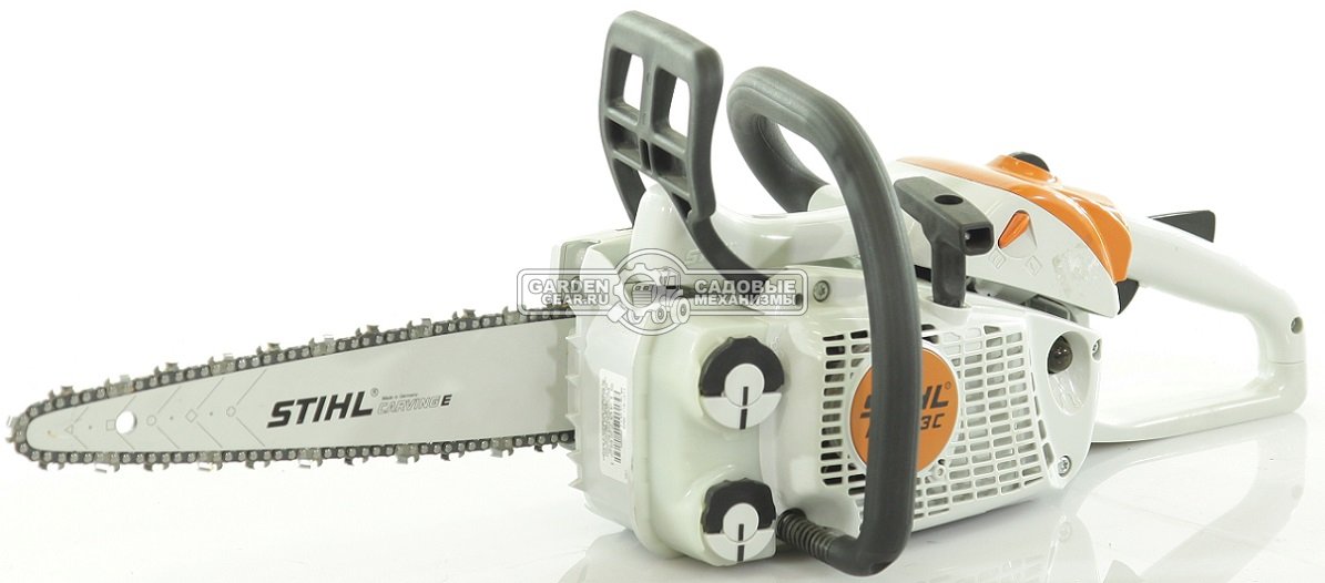 Бензопила Stihl MS 193 C-E 12&quot; Сarving (USA, 30,1 куб.см., 1,3 кВт/1,8 л.с, 2-MIX, Ergostart,  1/4&quot;, 1,3 мм., 64E, 3,6 кг.)