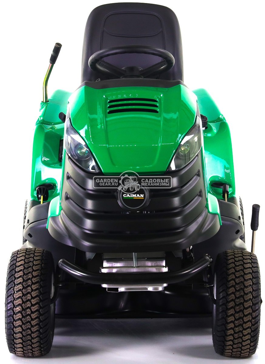 Садовый трактор Caiman Comodo 2WD 107D2K (CZE, Kawasaki FS600V, 603 куб.см, гидростатика, дифференциал, травосборник 380 л., 102 см., 280 кг.)